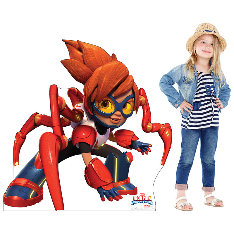 IRON SPIDER "Iron Man and His Awesome Friends" Cardboard Cutout Standup / Standee