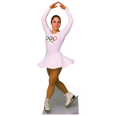 FIGURE SKATER Olympic Athlete Cardboard Cutout Standup / Standee