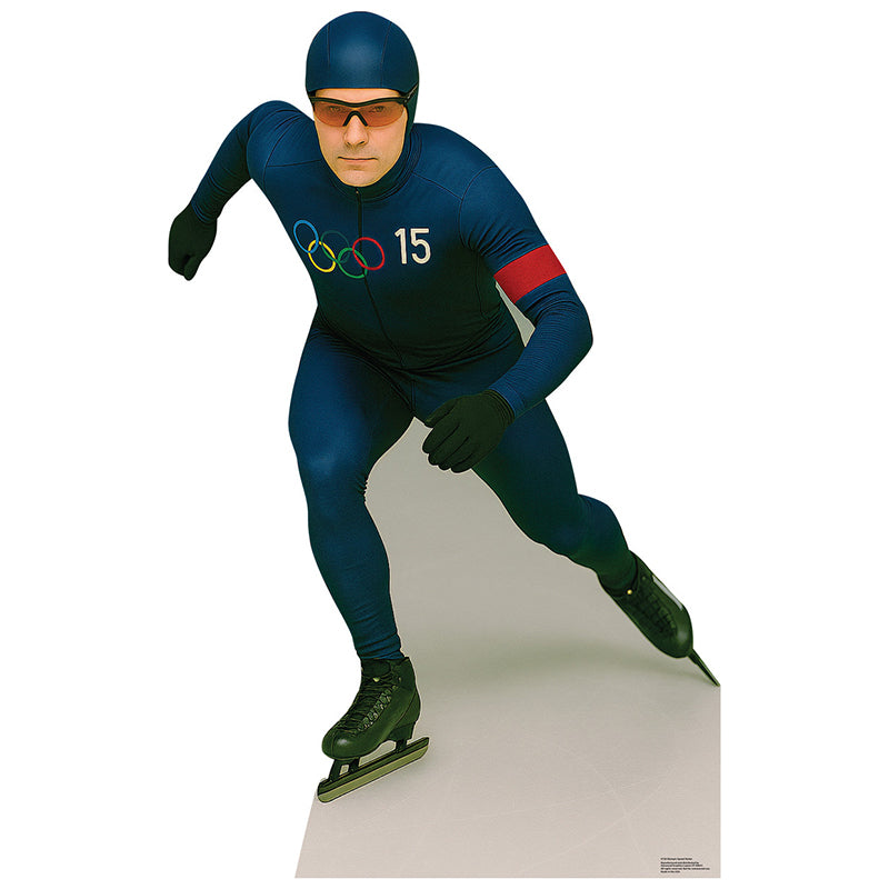 SPEED SKATER Olympic Athlete Cardboard Cutout Standup / Standee