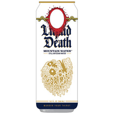 ENERGY DRINK STAND-IN Liquid Death Cardboard Cutout Standup / Standee