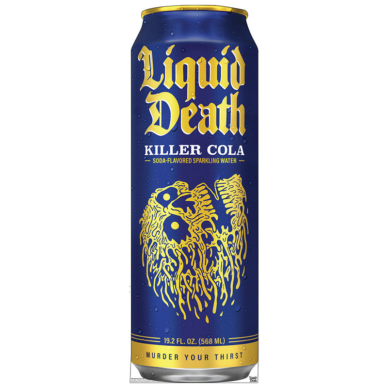 KILLER COLA Liquid Death Cardboard Cutout Standup / Standee