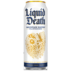MOUNTAIN WATER Liquid Death Cardboard Cutout Standup / Standee