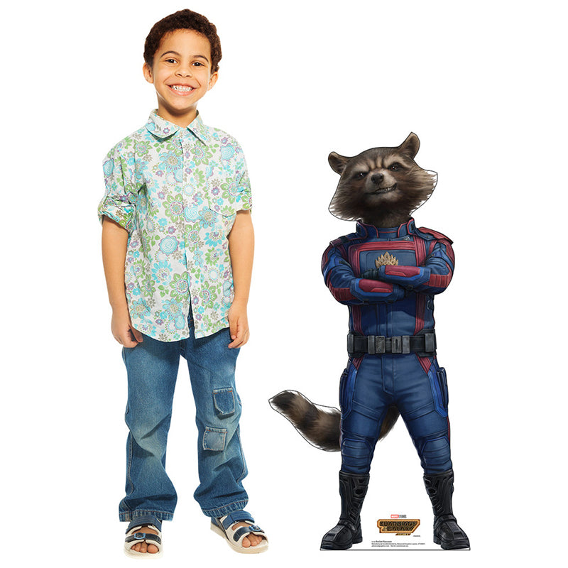 ROCKET RACCOON "Guardians of the Galaxy Vol 3" Cardboard Cutout Standup / Standee