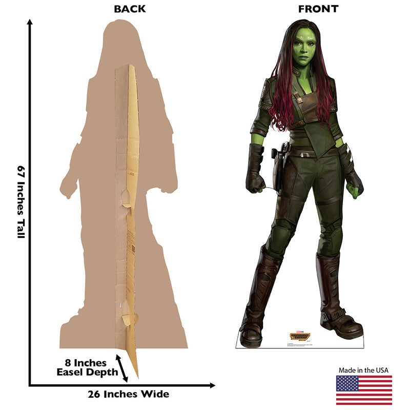 GAMORA "Guardians of the Galaxy Vol 3" Cardboard Cutout Standup / Standee