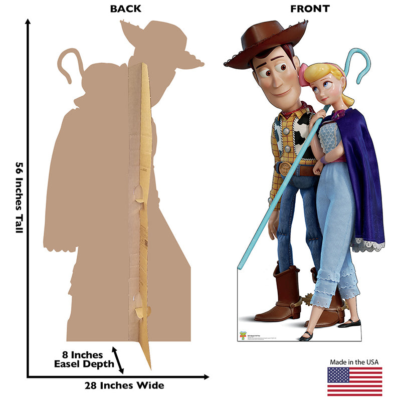 WOODY AND BO PEEP "Toy Story 5" Cardboard Cutout Standup / Standee