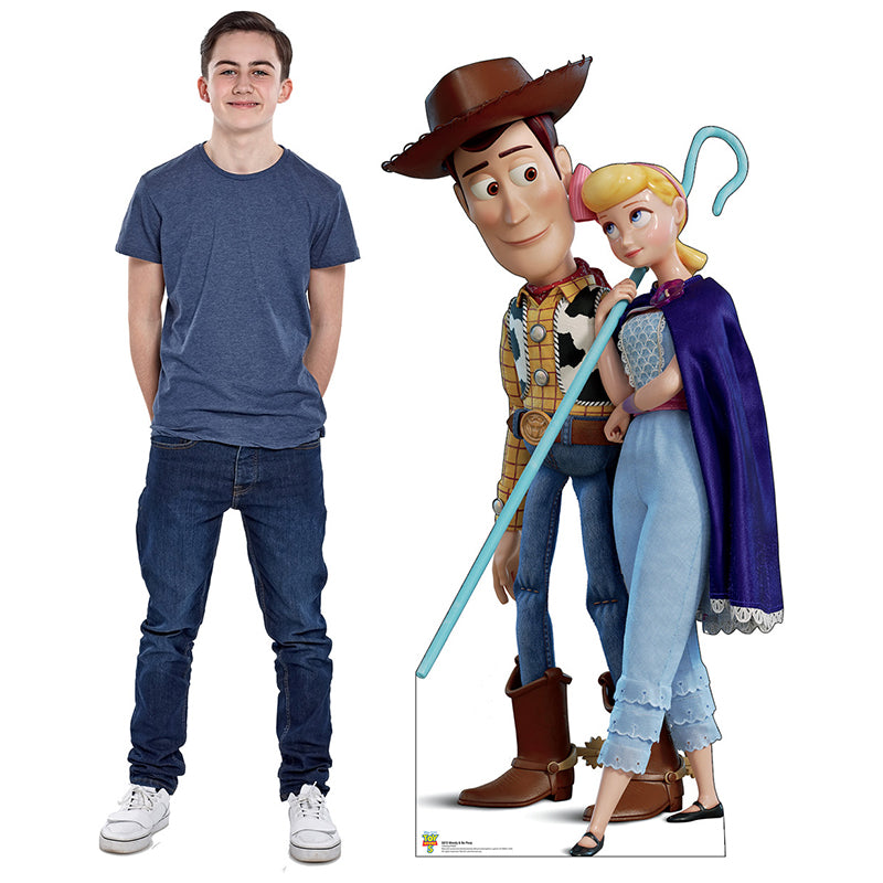WOODY AND BO PEEP "Toy Story 5" Cardboard Cutout Standup / Standee