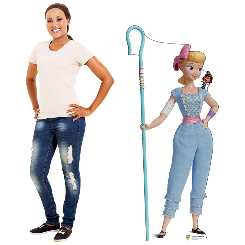 BO PEEP & GIGGLE MCDIMPLES "Toy Story 5" Cardboard Cutout Standup / Standee