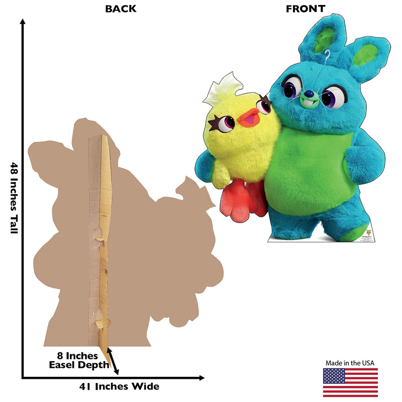 DUCKY & BUNNY "Toy Story 5" Cardboard Cutout Standup / Standee