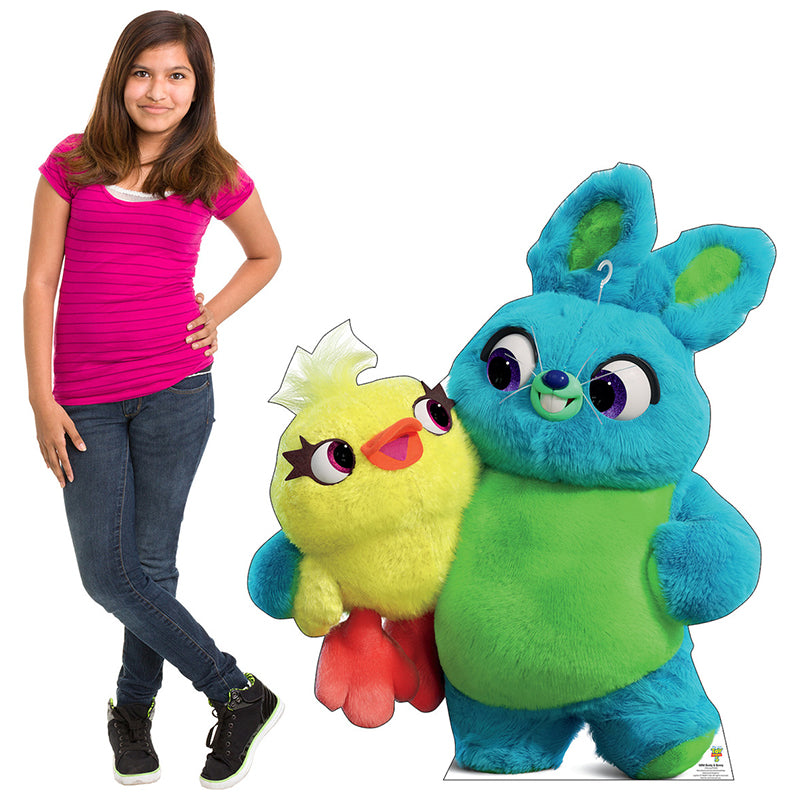 DUCKY & BUNNY "Toy Story 5" Cardboard Cutout Standup / Standee