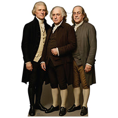 DECLARATION OF INDEPENDENCE SIGNERS Cardboard Cutout Standup / Standee