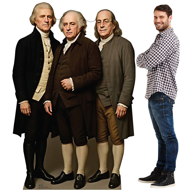 DECLARATION OF INDEPENDENCE SIGNERS Cardboard Cutout Standup / Standee