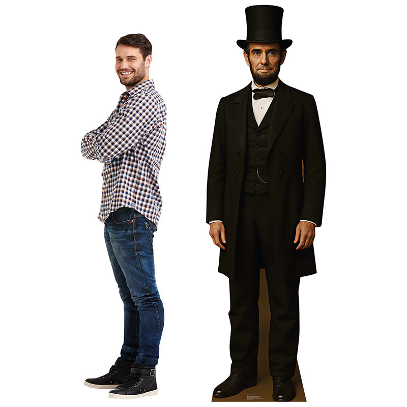 PRESIDENT ABRAHAM LINCOLN Cardboard Cutout Standup / Standee