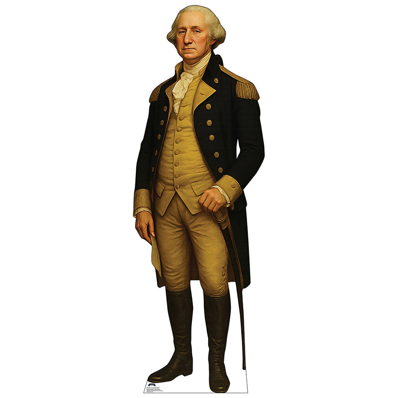 GENERAL GEORGE WASHINGTON Cardboard Cutout Standup / Standee
