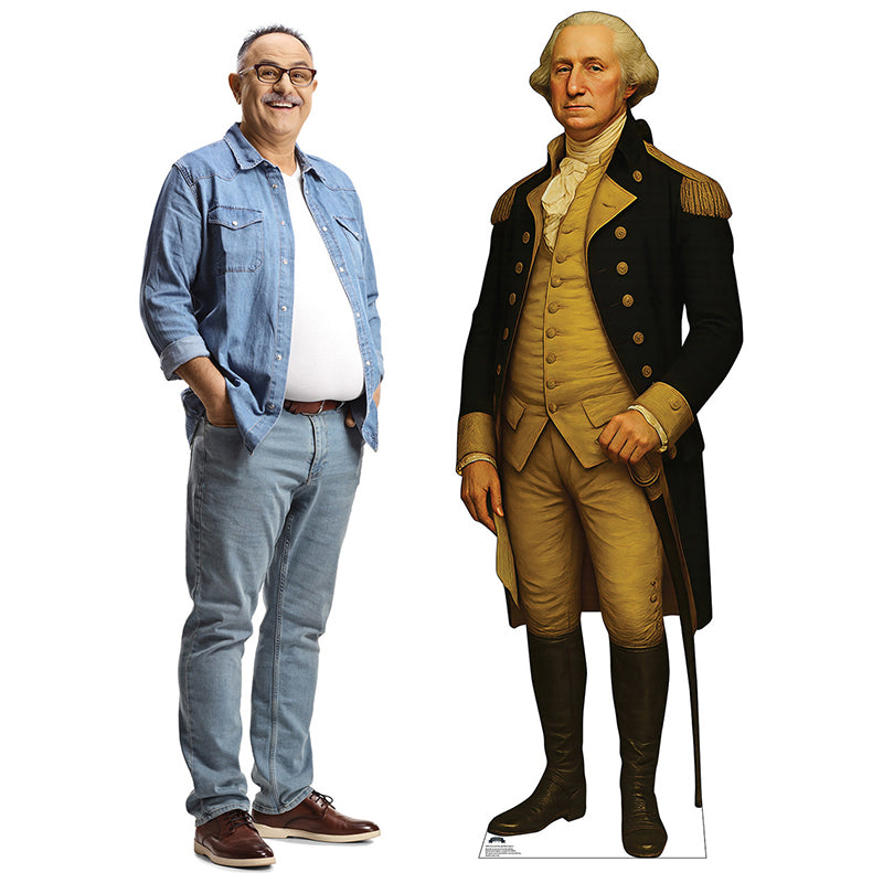 GENERAL GEORGE WASHINGTON Cardboard Cutout Standup / Standee