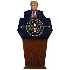 DONALD TRUMP 250TH ANNIVERSARY Cardboard Cutout Standup / Standee