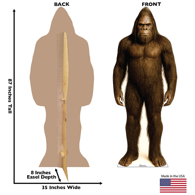 BIGFOOT Cardboard Cutout Standup / Standee