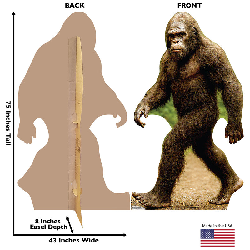 BIGFOOT Cardboard Cutout Standup / Standee