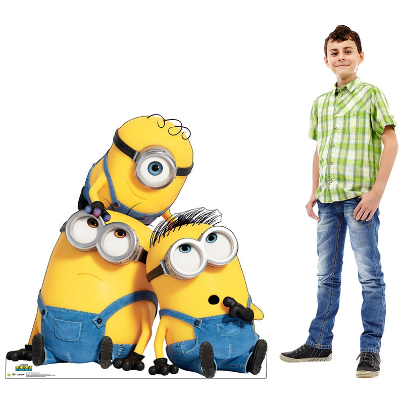 ED, HENRY AND JAMES "Minions & Monsters" Cardboard Cutout Standup / Standee