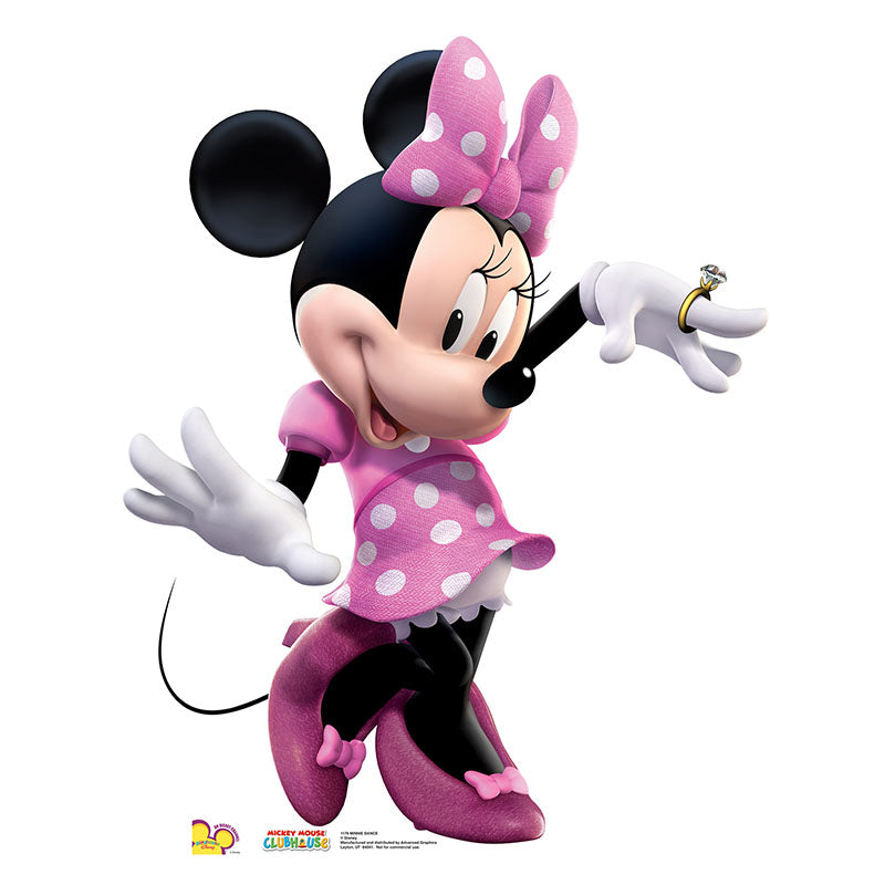 MINNIE MOUSE Cardboard Cutout Standup Standee - Front