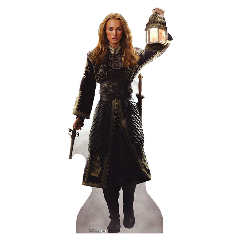 ELIZABETH SWANN "Pirates of the Caribbean" Lifesize Cardboard Cutout Standup Standee - Front