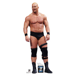 STONE COLD STEVE AUSTIN WWE Lifesize Cardboard Cutout Standup Standee - Front