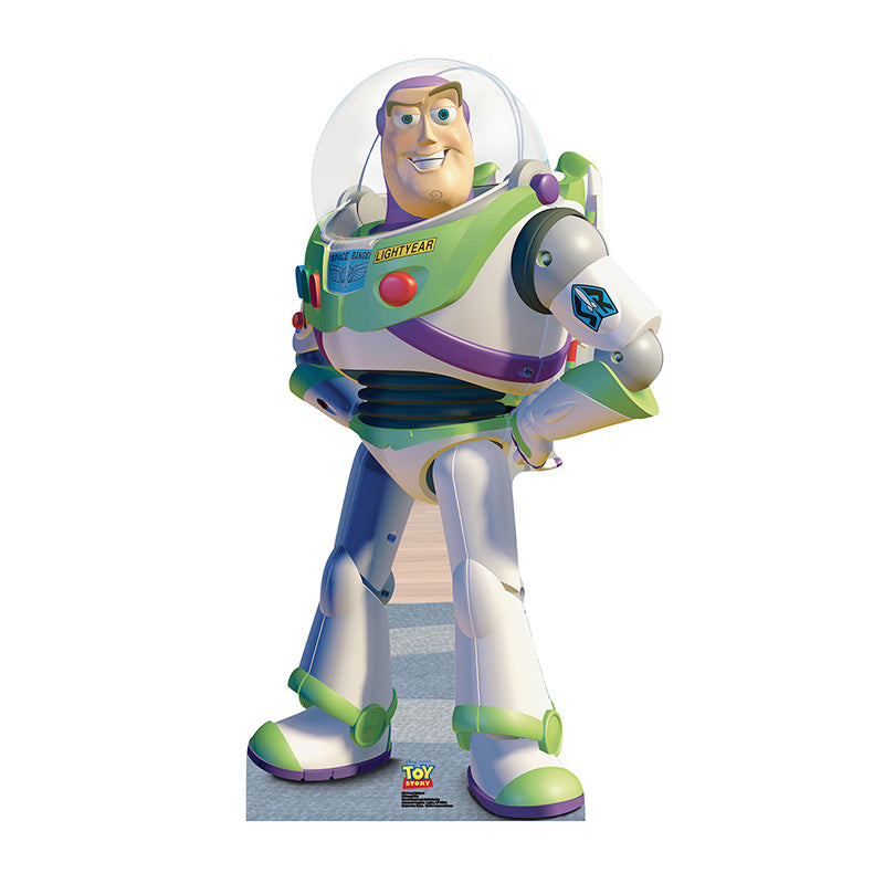 BUZZ LIGHTYEAR "Toy Story" Cardboard Cutout Standup Standee - Front
