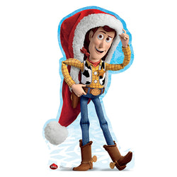 WOODY WITH SANTA HAT 