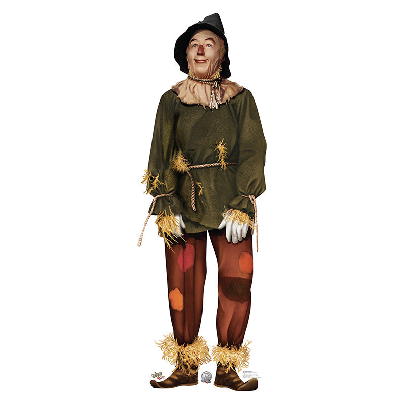 SCARECROW "The Wizard of Oz" Lifesize Cardboard Cutout Standup Standee - Front