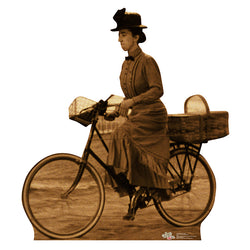 MISS GULCH ON BICYCLE 