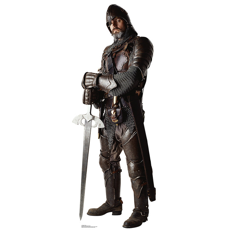 KNIGHT IN ARMOR Lifesize Cardboard Cutout Standup Standee - Front