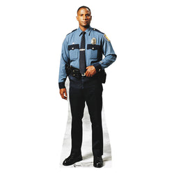 POLICEMAN Lifesize Cardboard Cutout Standup Standee - Front