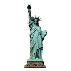 STATUE OF LIBERTY Cardboard Cutout Standup Standee - Front
