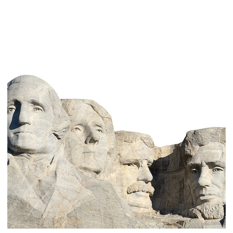 MOUNT RUSHMORE Cardboard Cutout Standup Standee - Front