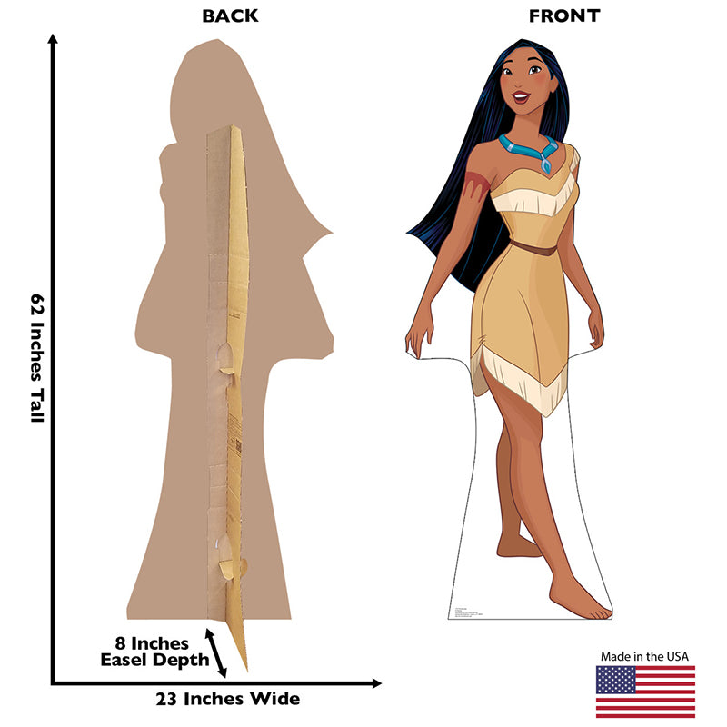 POCAHONTAS "Pocahontas" Cardboard Cutout Standup / Standee