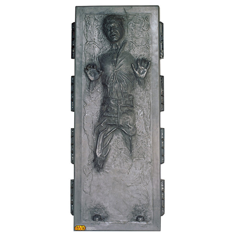 HAN SOLO IN CARBONITE "Star Wars" Lifesize Cardboard Cutout Standup Standee - Front
