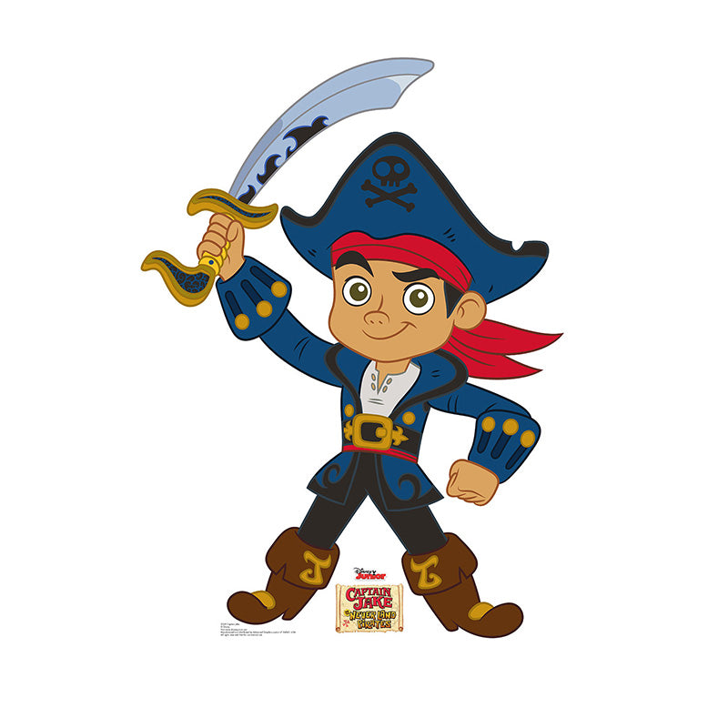CAPTAIN JAKE "Captain Jake and the Neverland Pirates" Lifesize Cardboard Cutout Standup Standee - Front