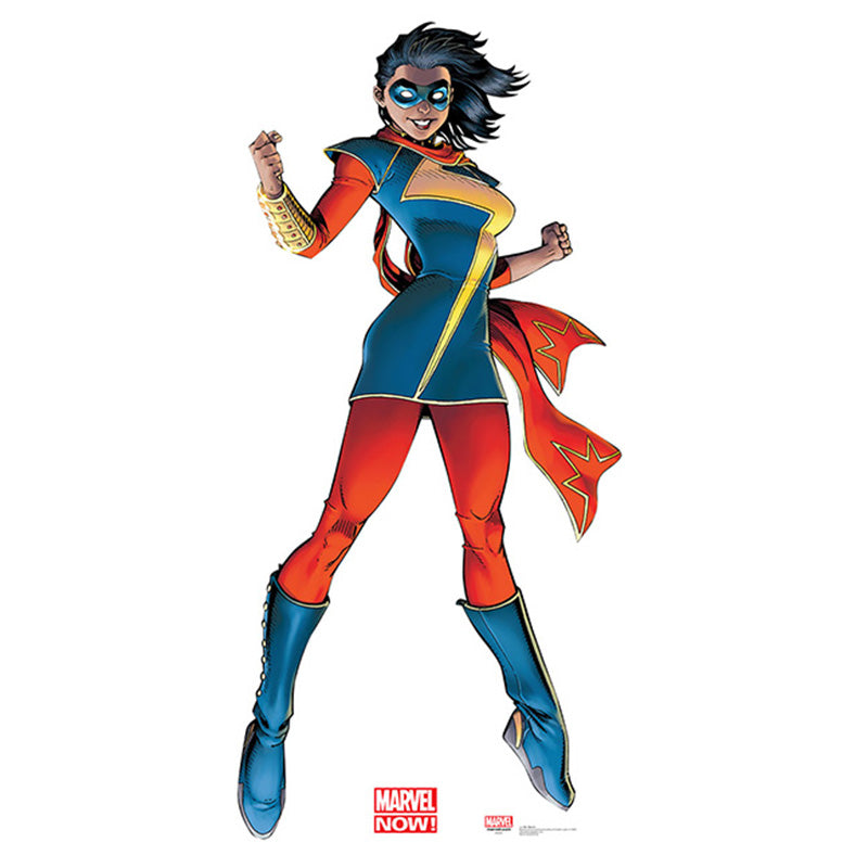 MS. MARVEL "Marvel NOW!" Lifesize Cardboard Cutout Standup Standee - Front