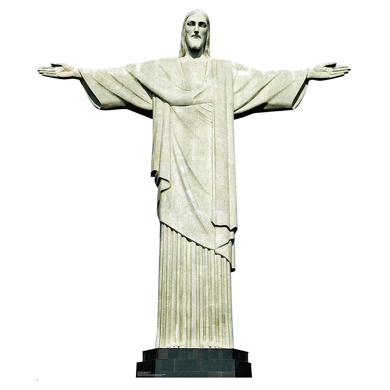 CHRIST THE REDEEMER Rio de Janeiro Cardboard Cutout Standup Standee ...