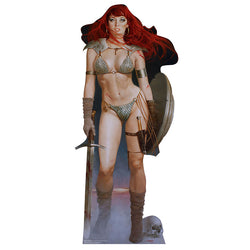 RED SONJA Lifesize Cardboard Cutout Standup Standee - Front