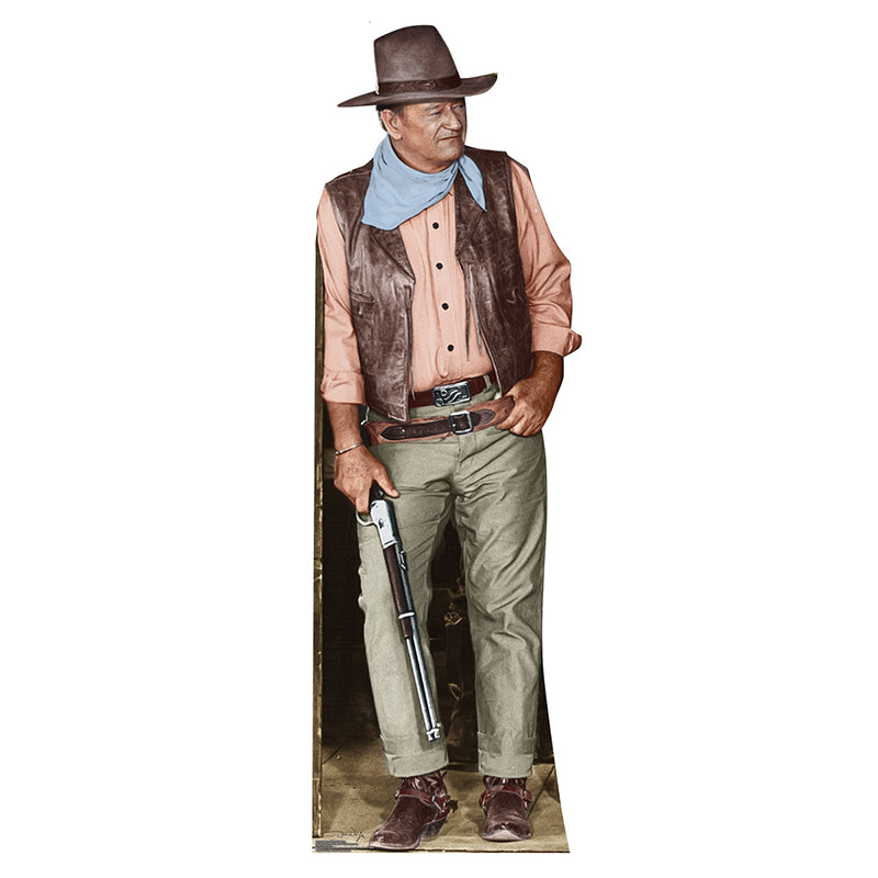 JOHN WAYNE SPECIAL COLLECTOR'S EDITION Lifesize Foamcore Cutout Standup Standee - Front