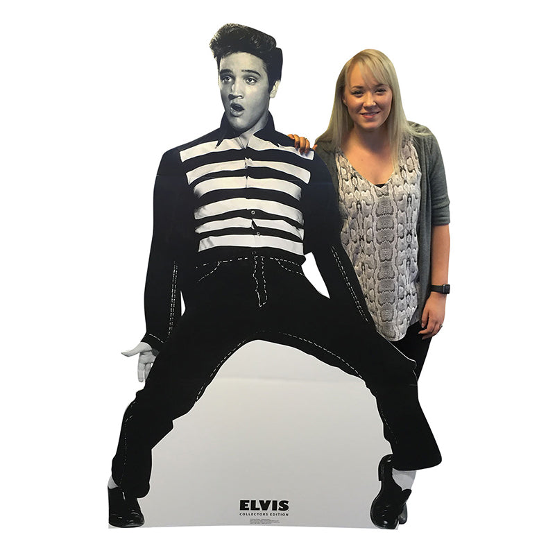 ELVIS PRESLEY SPECIAL COLLECTOR'S EDITION "Jailhouse Rock" Lifesize Foamcore Cutout Standup Standee - Example