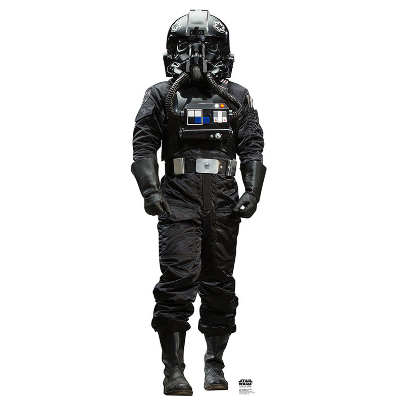 TIE PILOT "Rogue One: A Star Wars Story" Lifesize Cardboard Cutout Standup Standee - Front