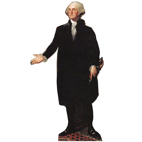 GEORGE WASHINGTON Lifesize Cardboard Cutout Standup Standee - Front