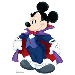 MICKEY MOUSE AS VAMPIRE Cardboard Cutout Standup Standee - Front
