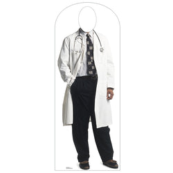 DOCTOR STAND-IN Lifesize Cardboard Cutout Standup Standee - Front