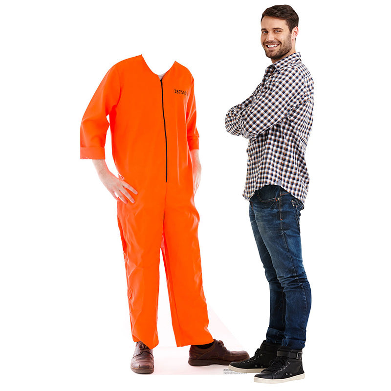 PRISONER STAND-IN Cardboard Cutout Standup Standee - Example