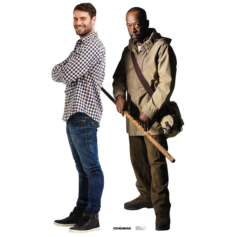MORGAN JONES "The Walking Dead" Lifesize Cardboard Cutout Standup Standee - Example