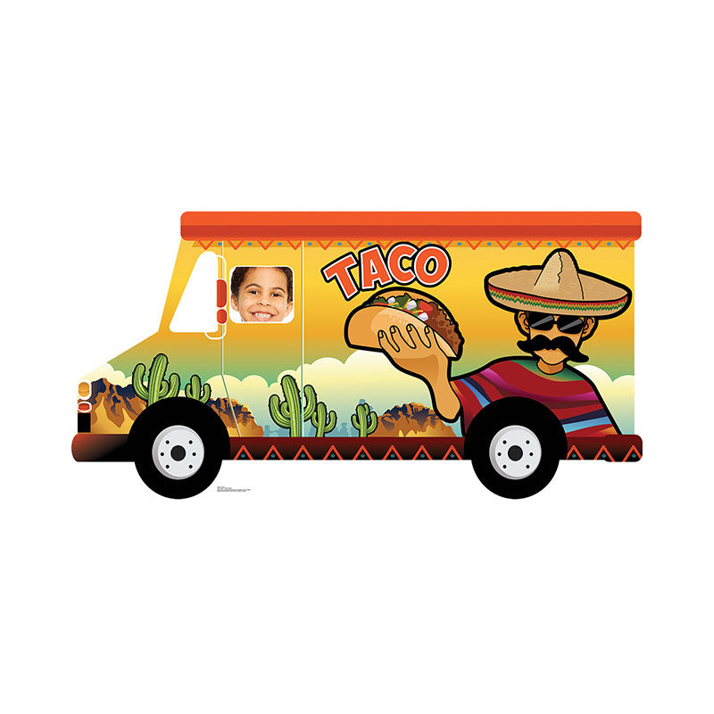 TACO TRUCK STAND-IN Cardboard Cutout Standup Standee - Example