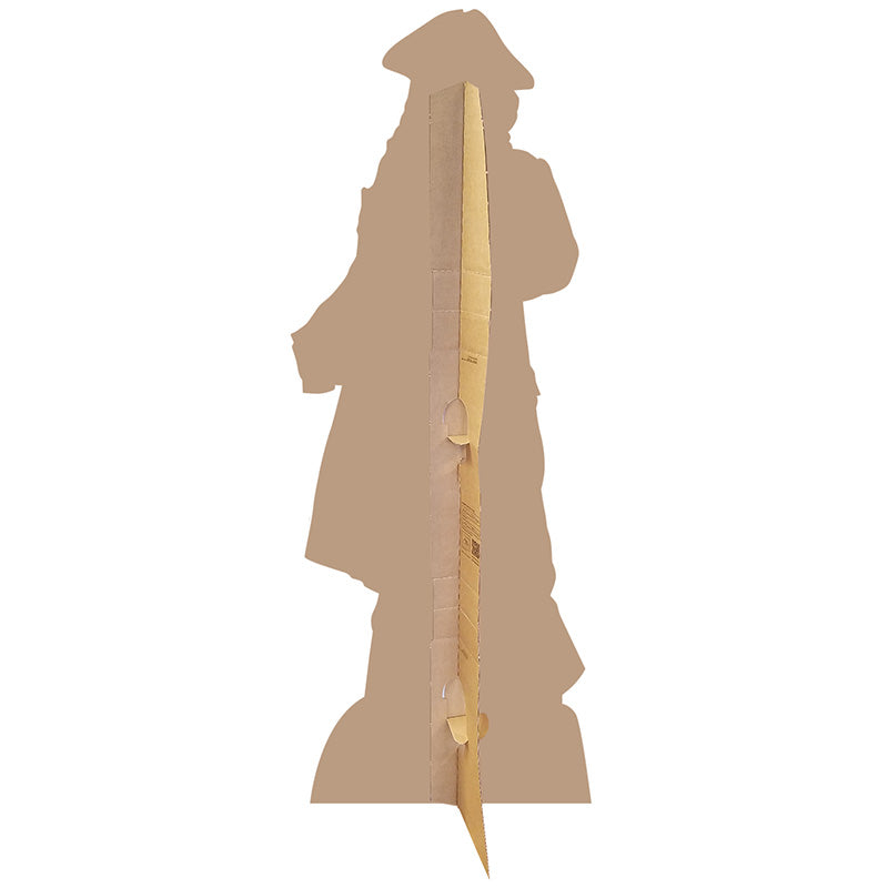 CAPTAIN JACK SPARROW "Pirates of the Caribbean: Dead Men Tell No Tales" Lifesize Cardboard Cutout Standup Standee - Back