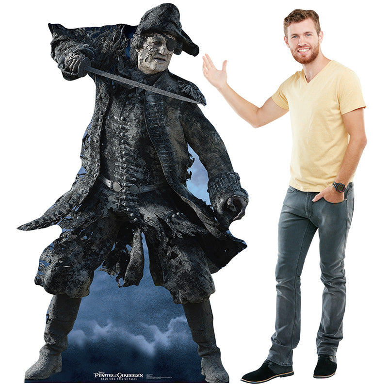 LESARO "Pirates of the Caribbean: Dead Men Tell No Tales" Lifesize Cardboard Cutout Standup Standee - Example